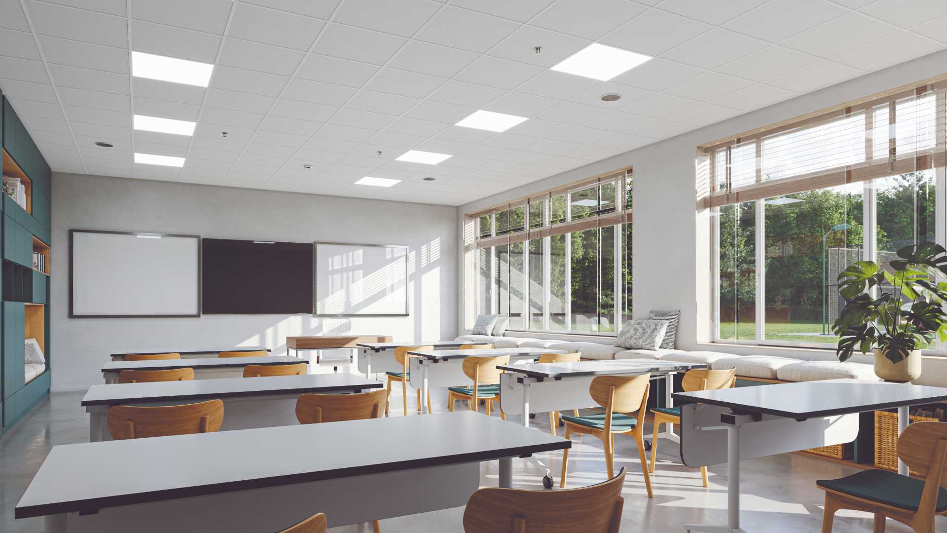 TOPIQ® Alpha Range Rendering Classroom klaslokaal