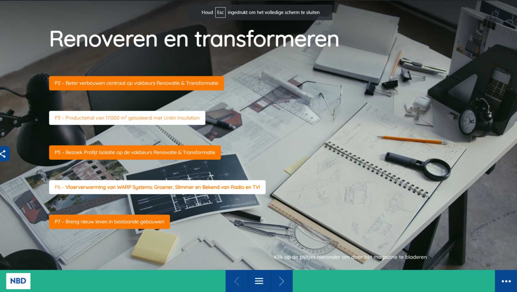 NBD E-Magazine Renoveren en transformeren