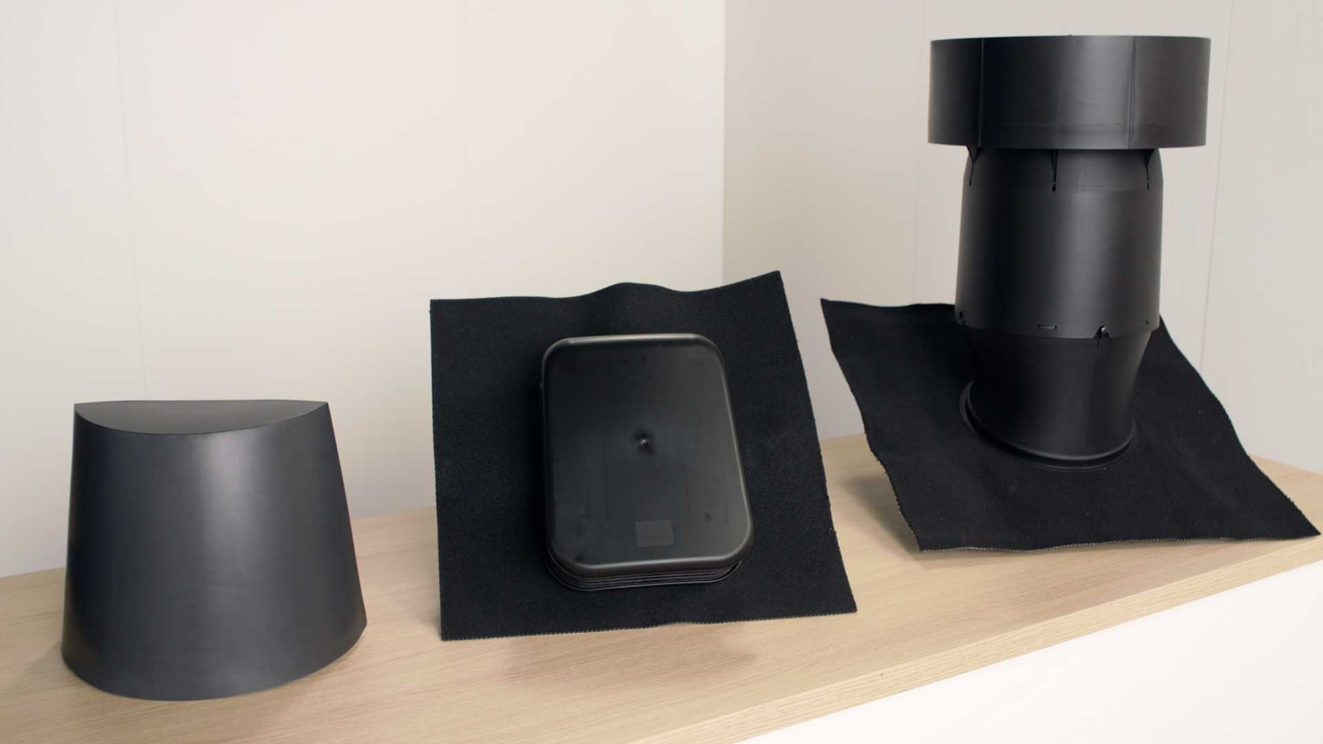 Nieuwe generatie doorvoeren verschillende modellen ventilatiedoorvoeren