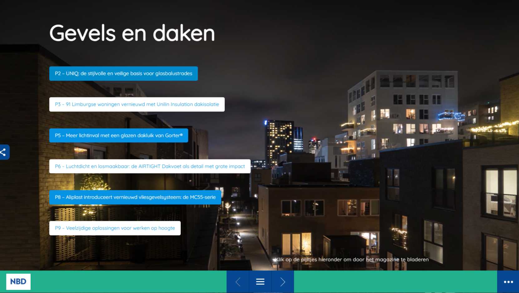NBD E-Magazine Gevels en daken