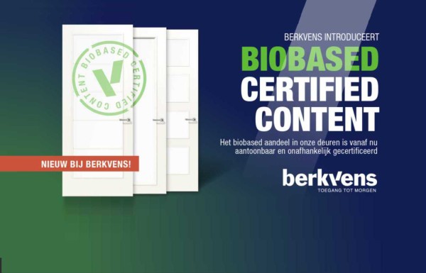 biobased certified content deuren berkvens