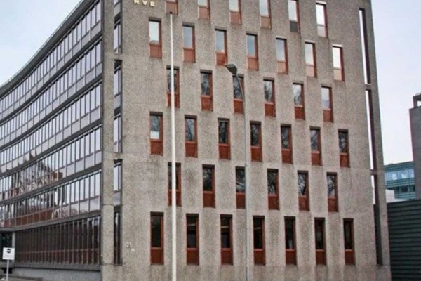 Gebouw van de Noorse Water- en Energiebronnenautoriteitin Oslo