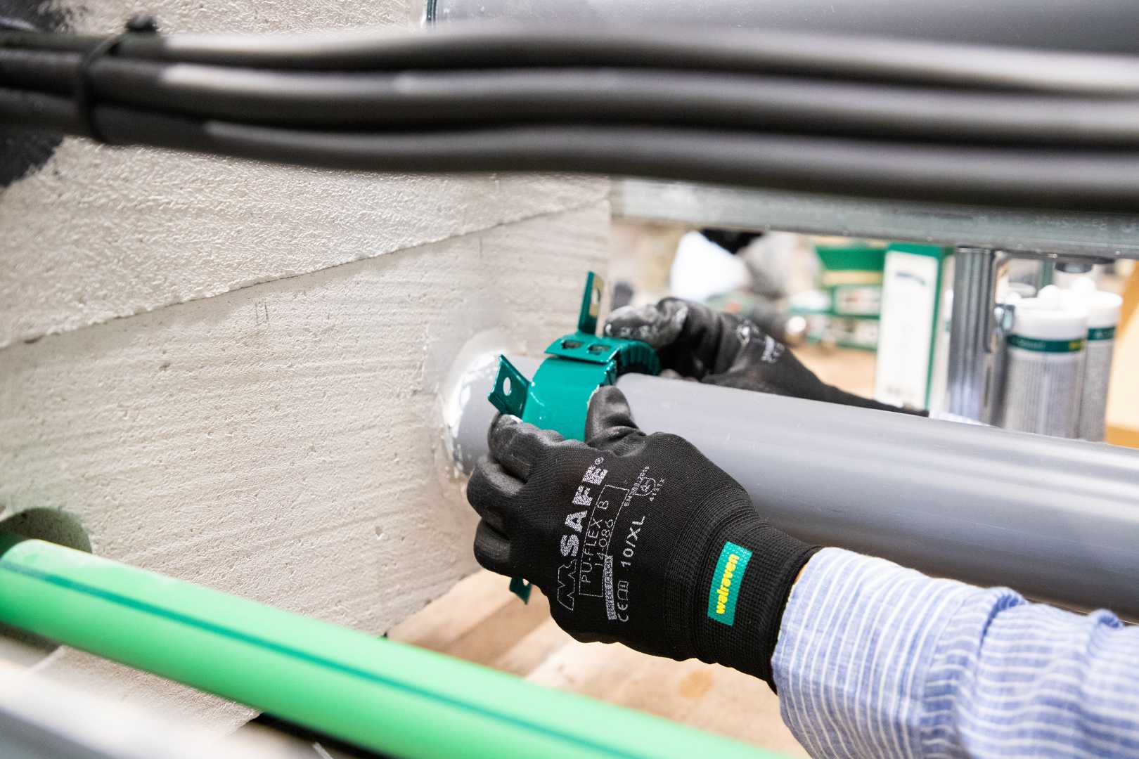 Walraven Brandwerende Training Brandwerend manchet voor een buis