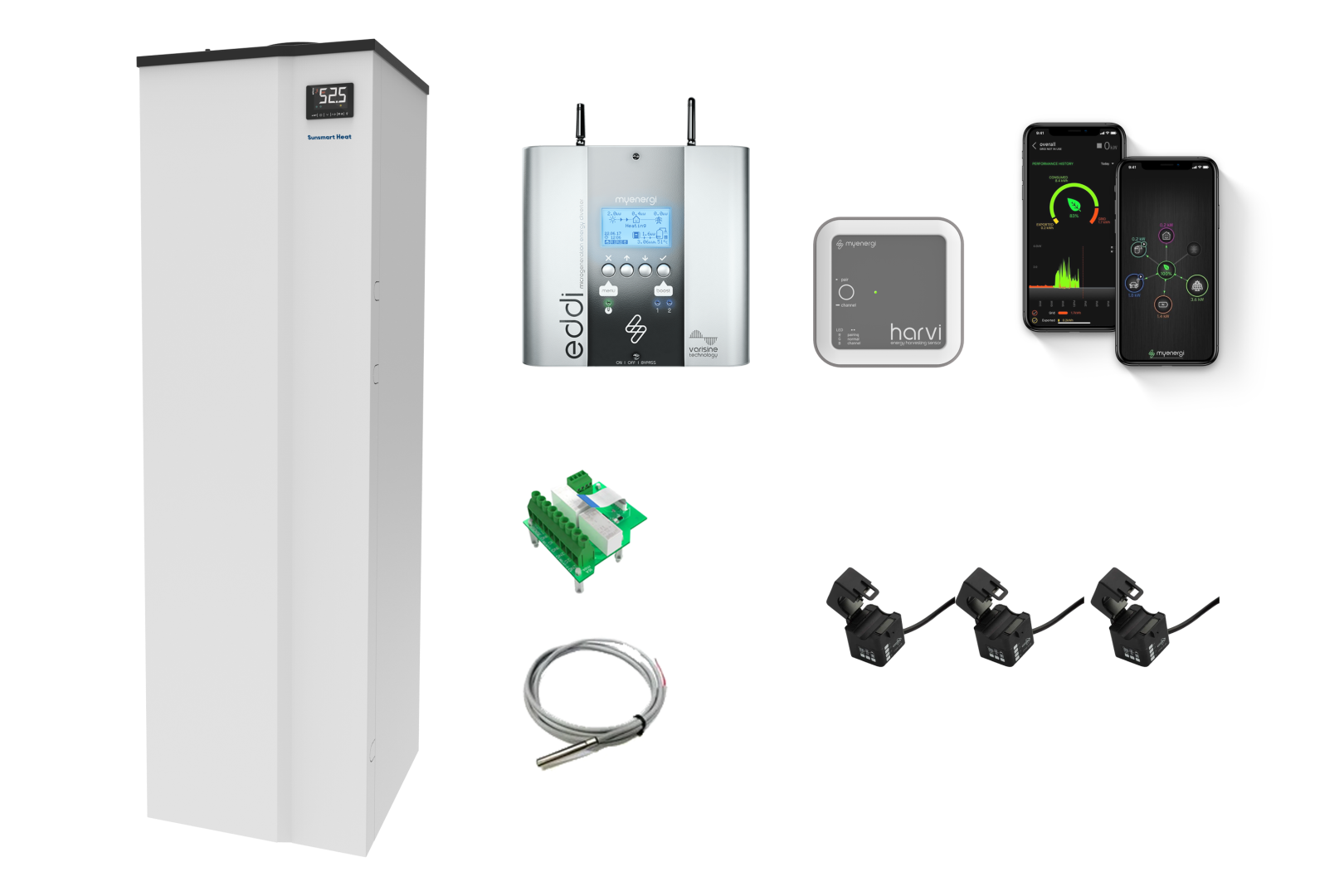 Sunsmart Heat totaalpakket Sunsmart Heat zonneboiler pakket