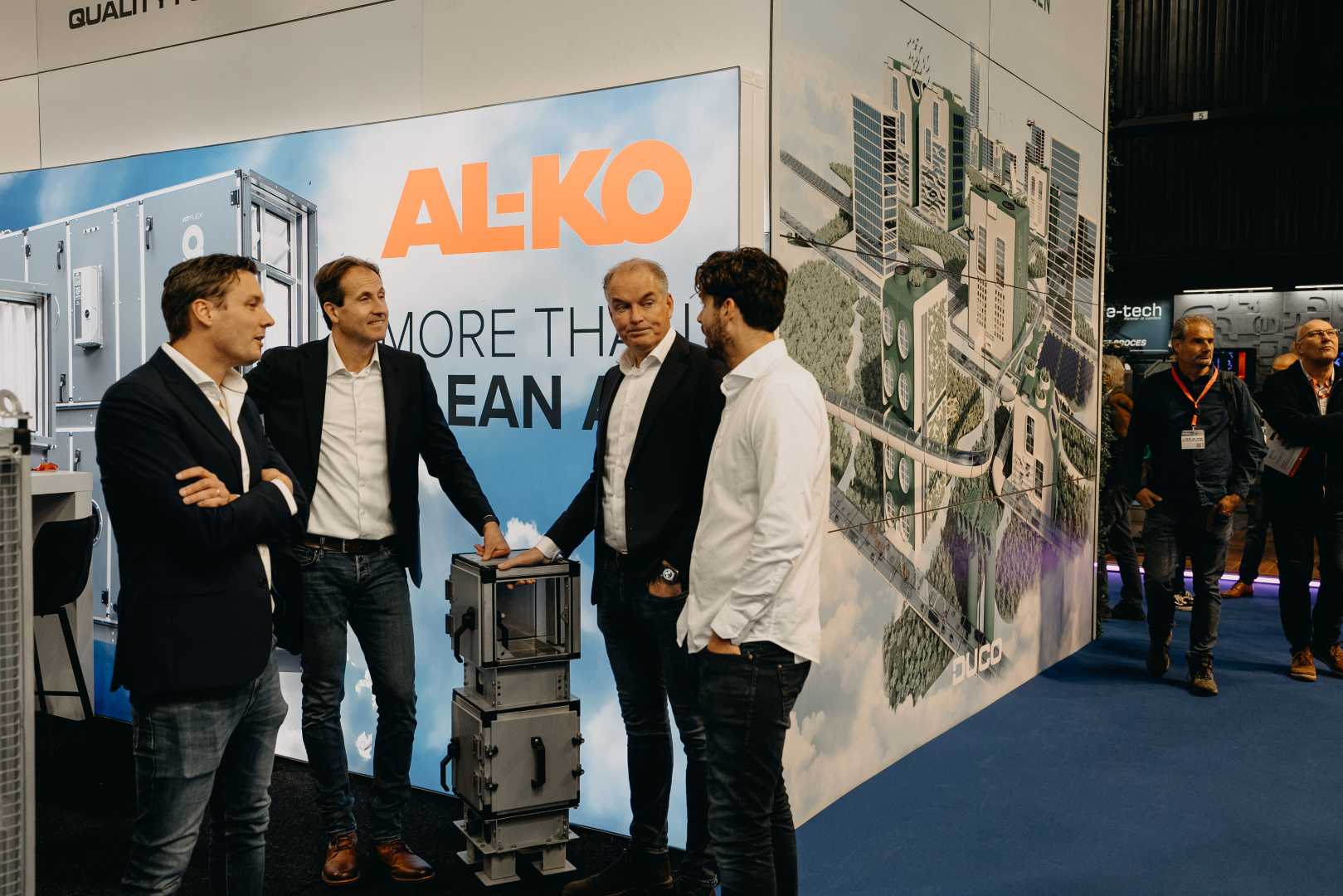 Vakbeurs Energie standhouders in gesprek Standhouders in gesprek