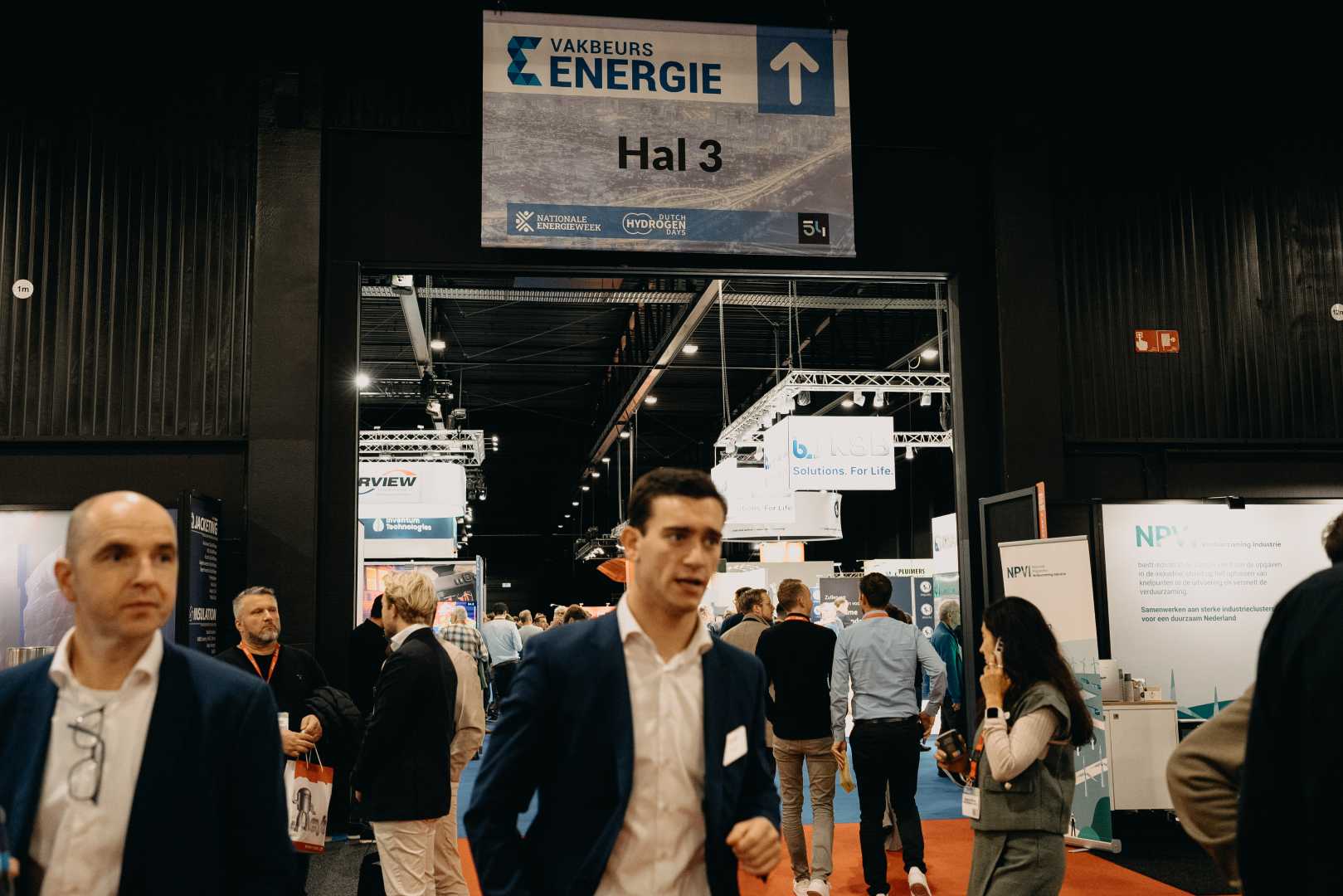 Bezoekers van de Vakbeurs Energie Bezoekers van de Vakbeurs Energie