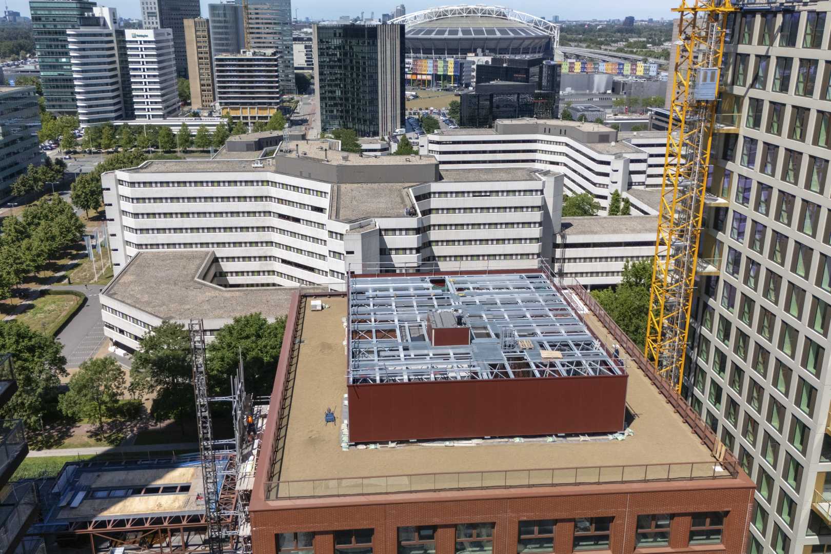 Situatiefoto SPOT offices met Arena in de achtergrond Situatiefoto SPOT offices met Arena in de achtergrond