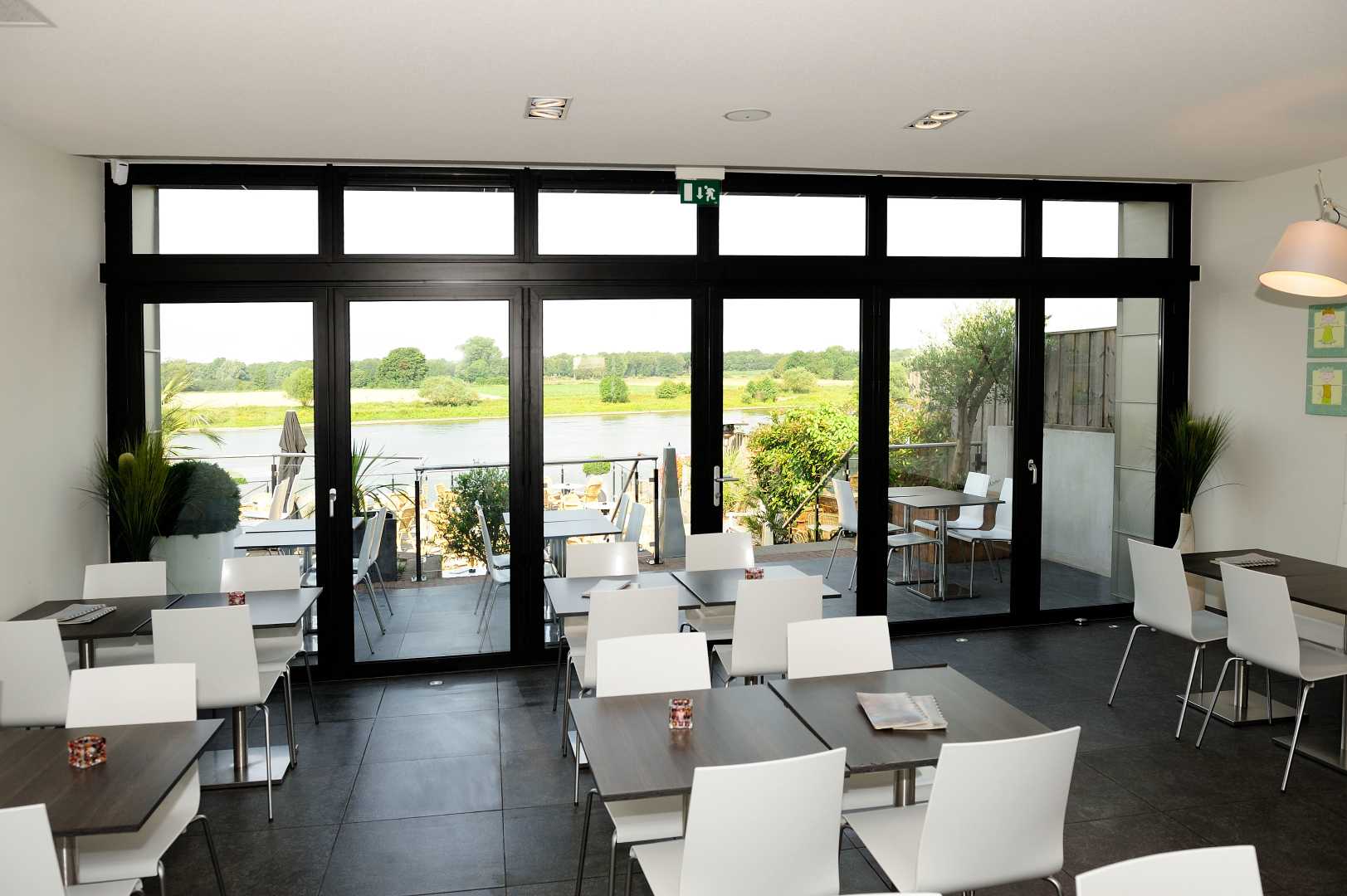 Aliplast New Panorama aluminium vouwwand dichte vouwwand