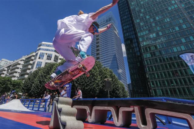 Skatepark, Parijs Skatepark, Parijs