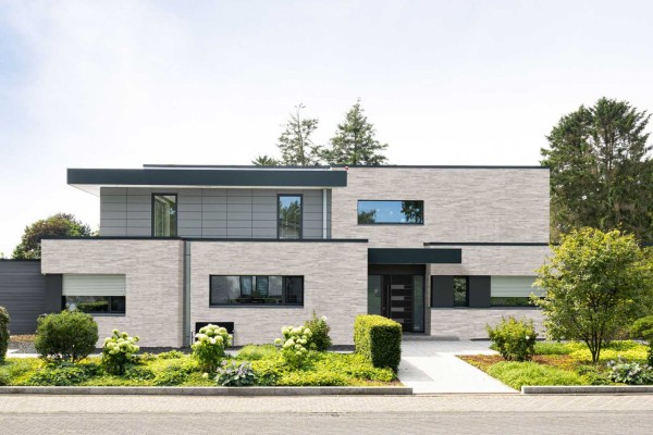 huis met steenstrips