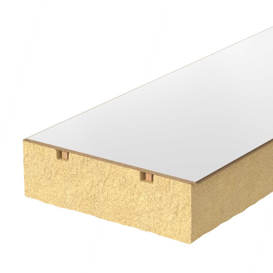 doorsnede isolatieplaat