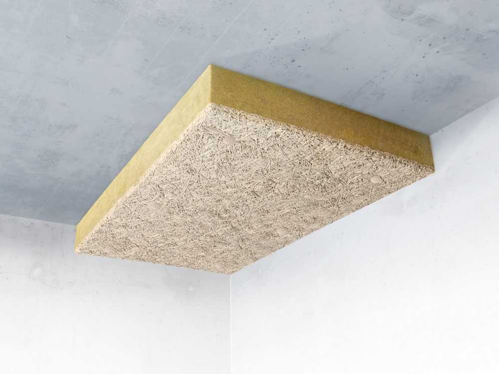 Brandvertragende steenwolplaat