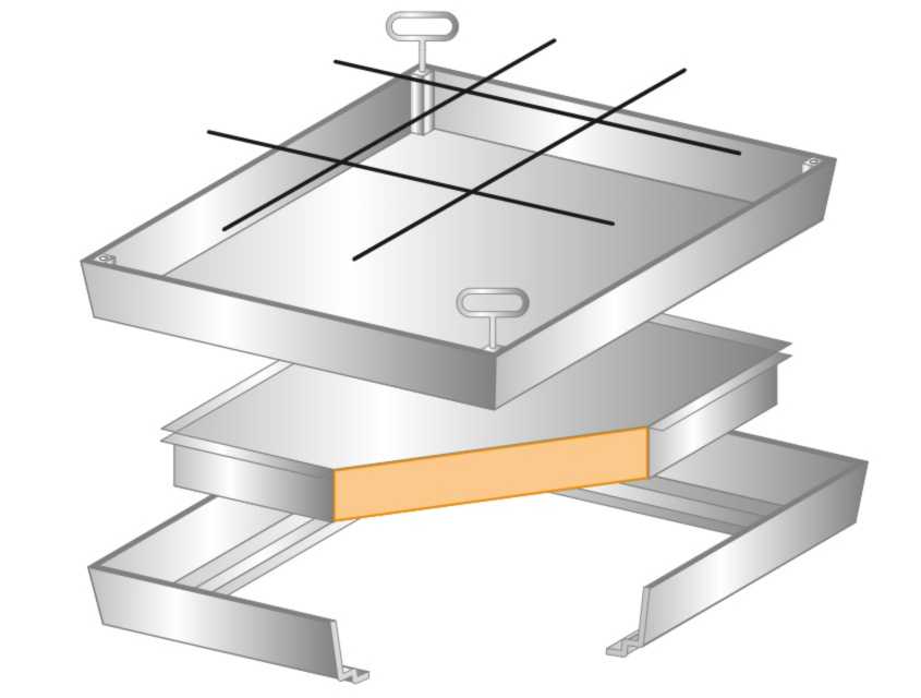 Gorter vloerluiken met uitneembaar deksel