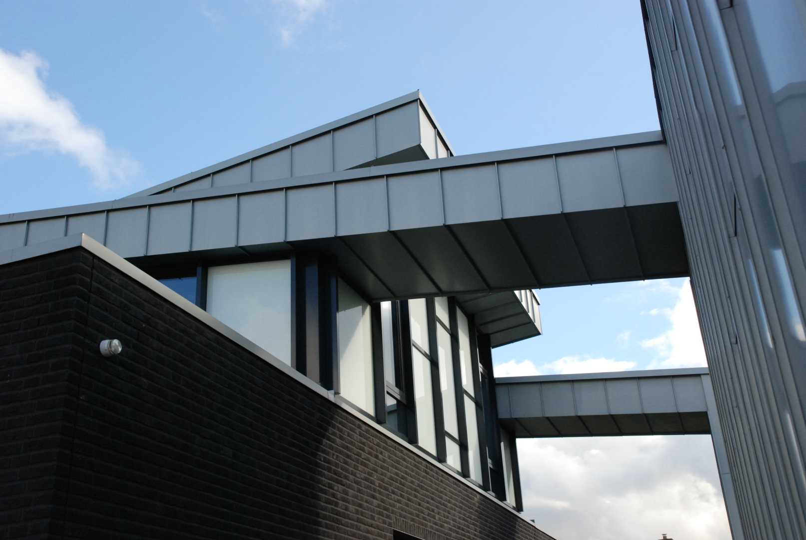 villa met zinken gevel