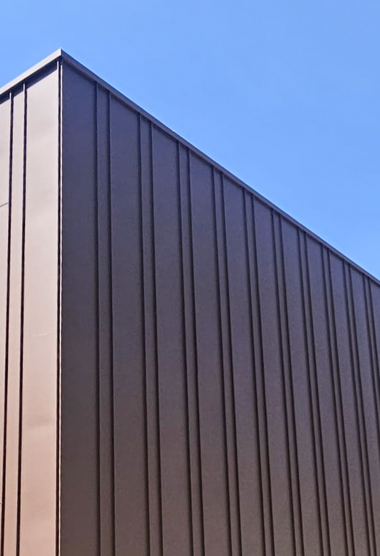 woning met zinken gevel