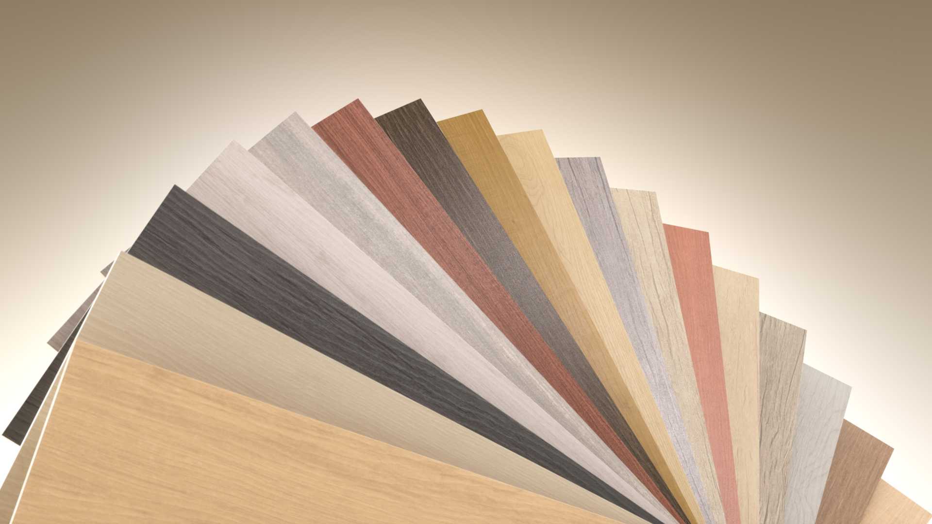 Rockpanel Woods kleurenwaaier