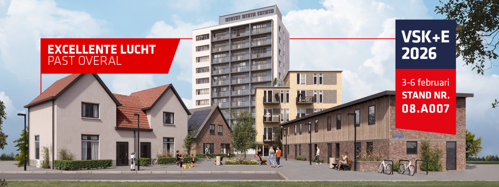 Excelente lucht past overal