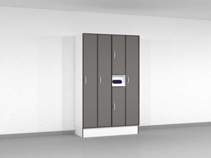 Lockers 5 deuren 1TL300 'Plug and Play'