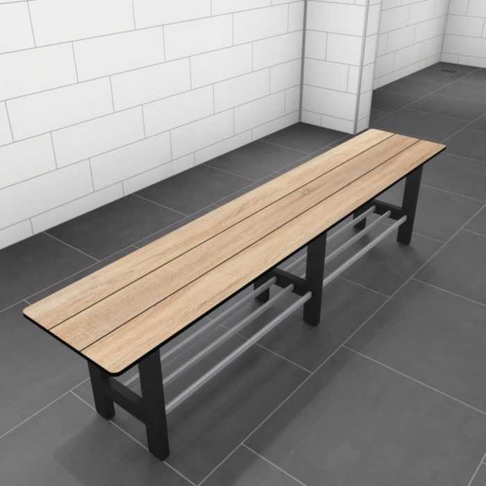 Vrijstaande Bank Omnia VBSR-400 met schoenenrek