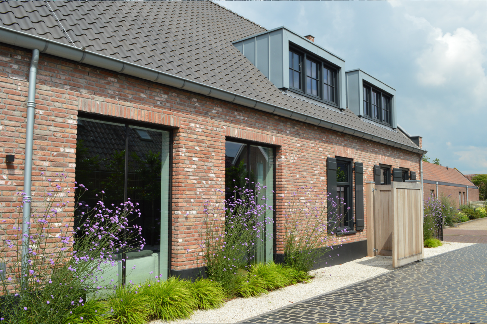 woning met dakkapellen