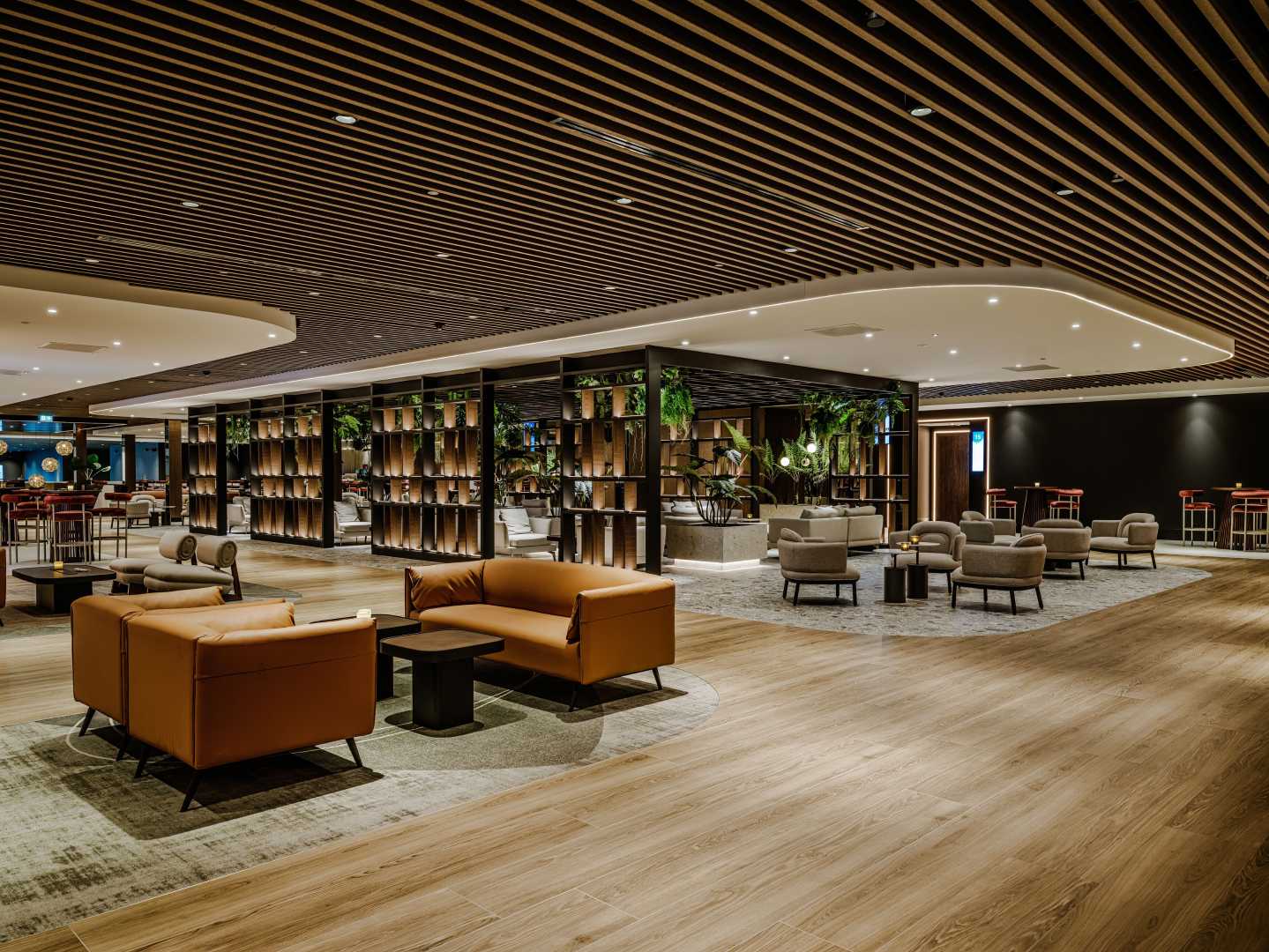 Congrescentrum met akoestisch plafond