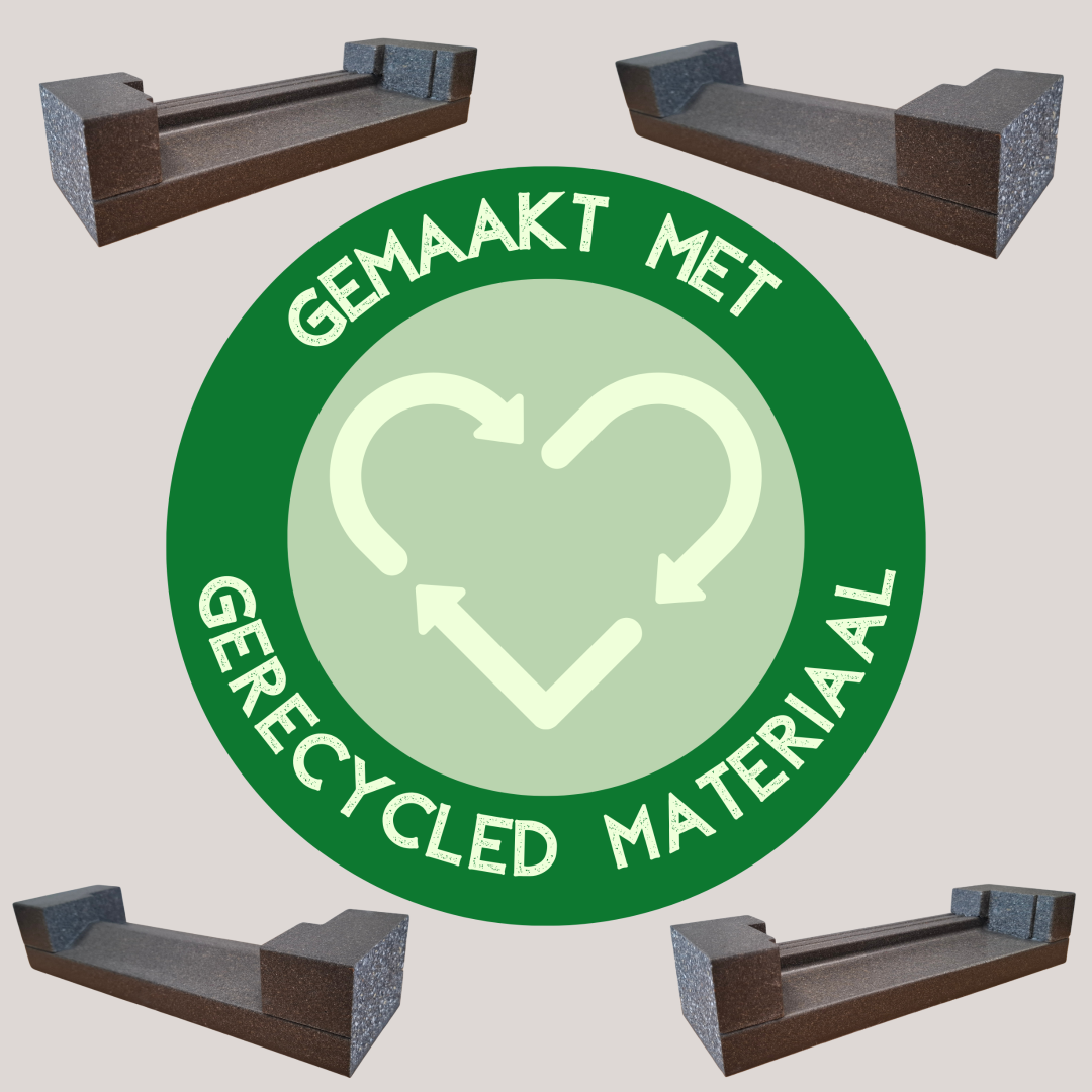 Gemaakt met gerecycled materiaal Gemaakt met gerecycled materiaal