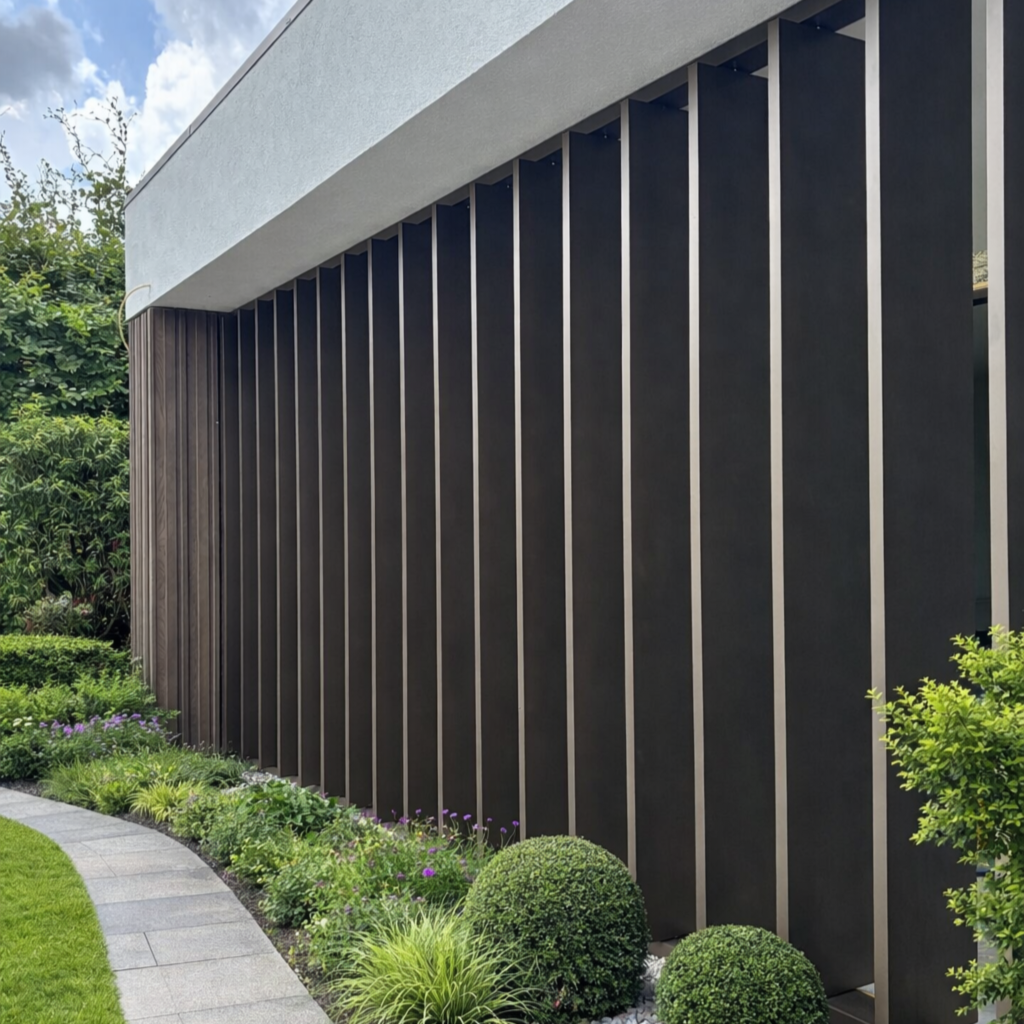 SUNSHIELD Verticale buiten lamellen, RT 300, Bakker Groep, Landsmeer, NL