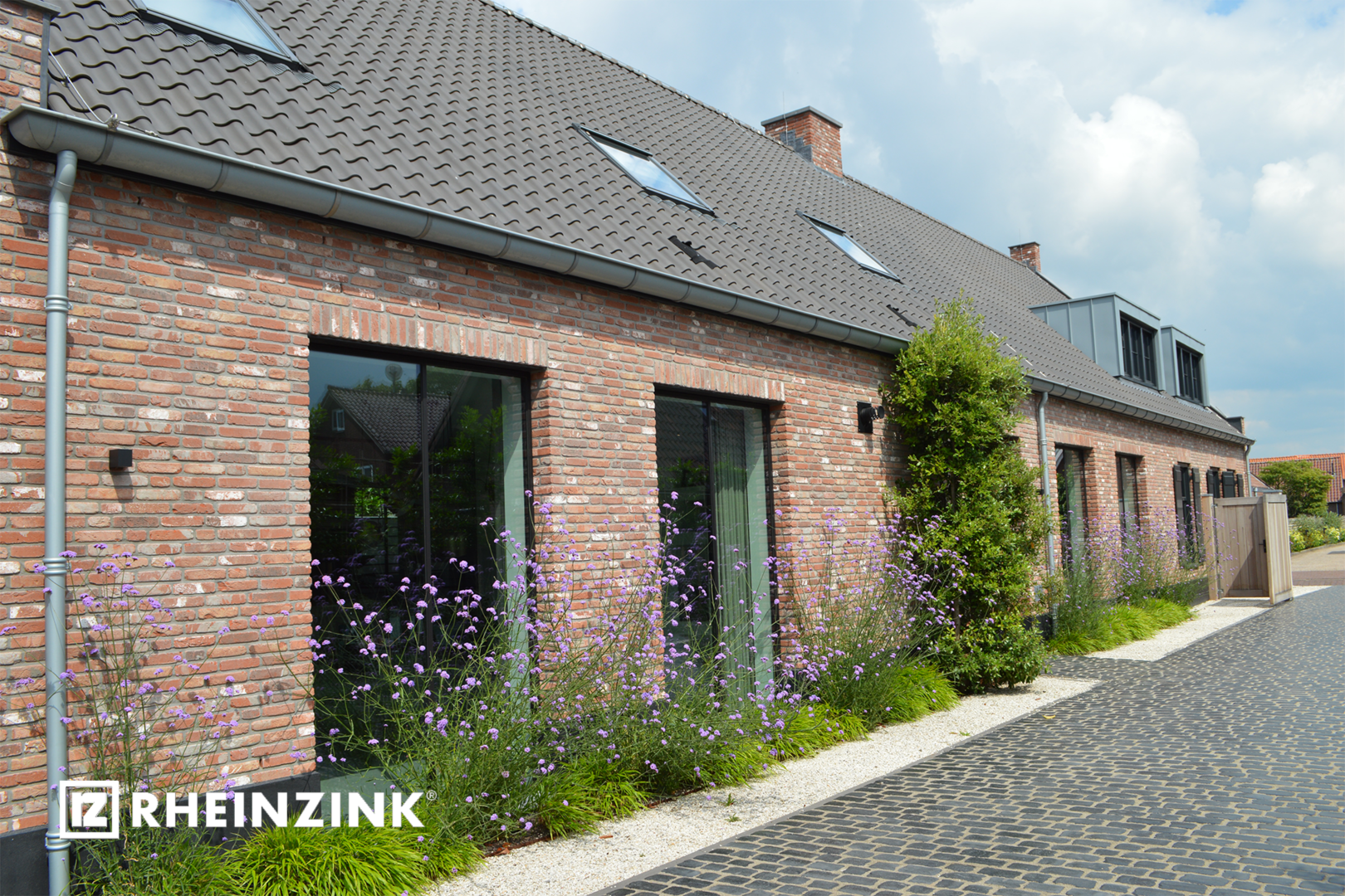 RHEINZINK Hemelwaterafvoersysteem en goten