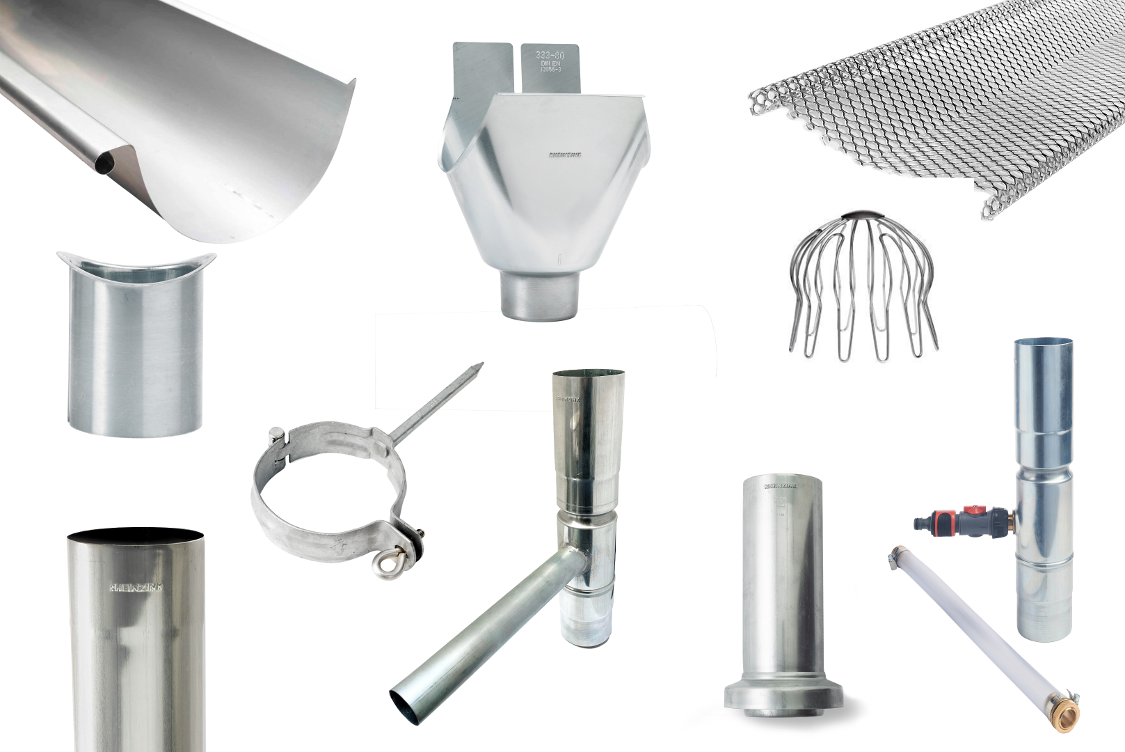 RHEINZINK Hemelwaterafvoersysteem en goten