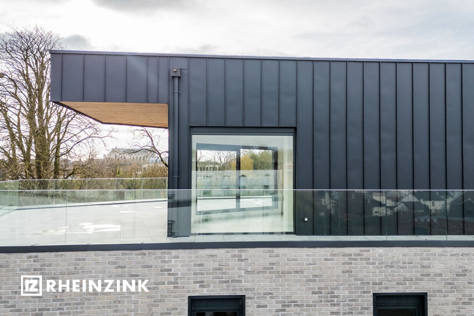 RHEINZINK Hemelwaterafvoersysteem en goten