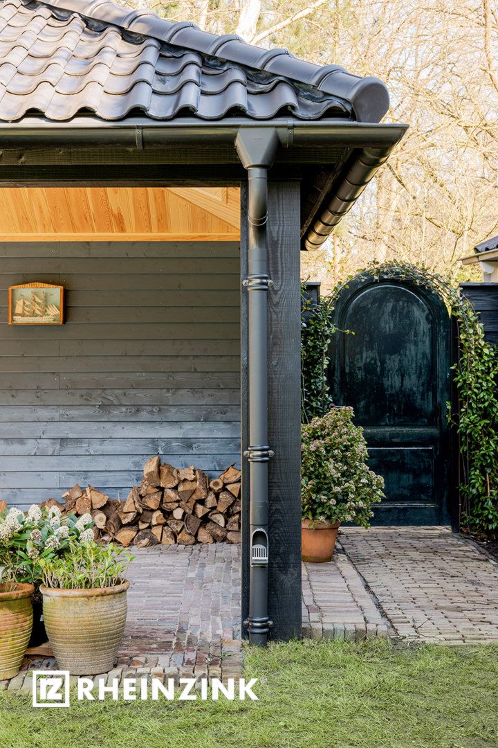 RHEINZINK Hemelwaterafvoersysteem en goten