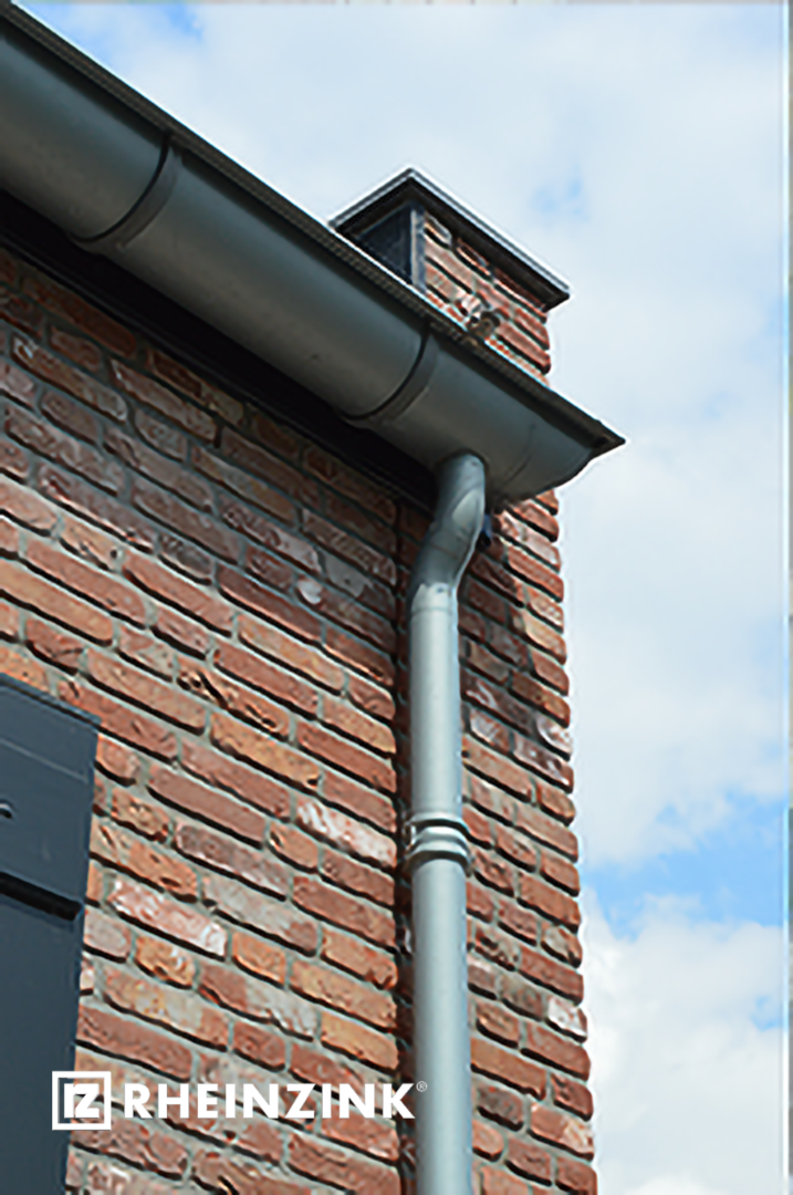 RHEINZINK Hemelwaterafvoersysteem en goten
