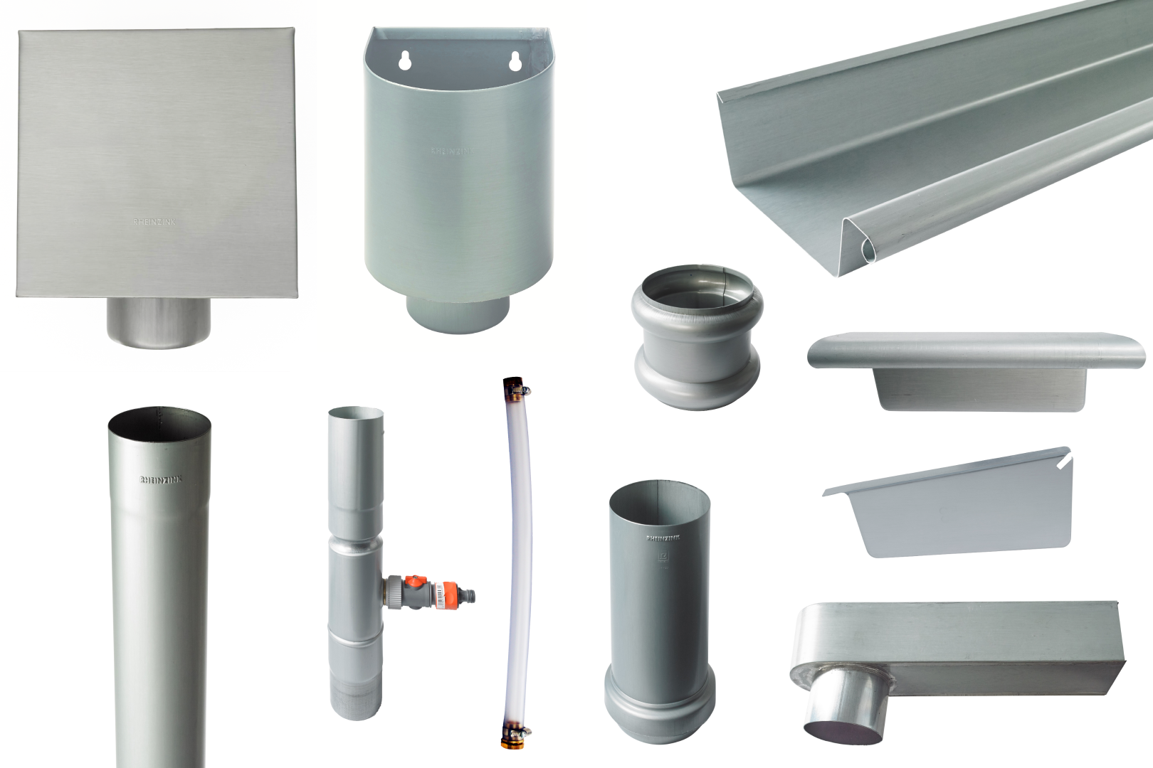 RHEINZINK Hemelwaterafvoersysteem en goten