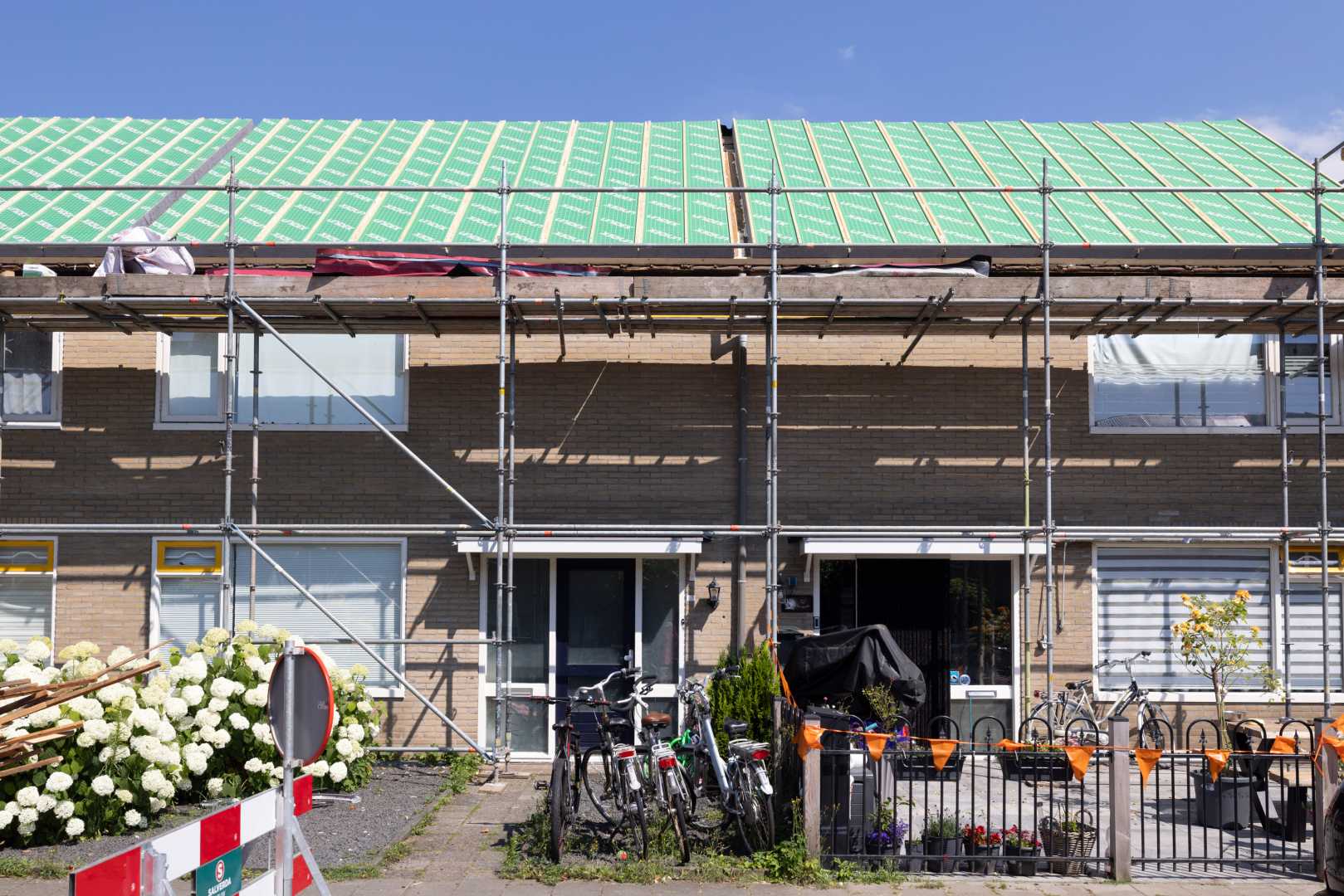 steiger voor Dakrenovatie