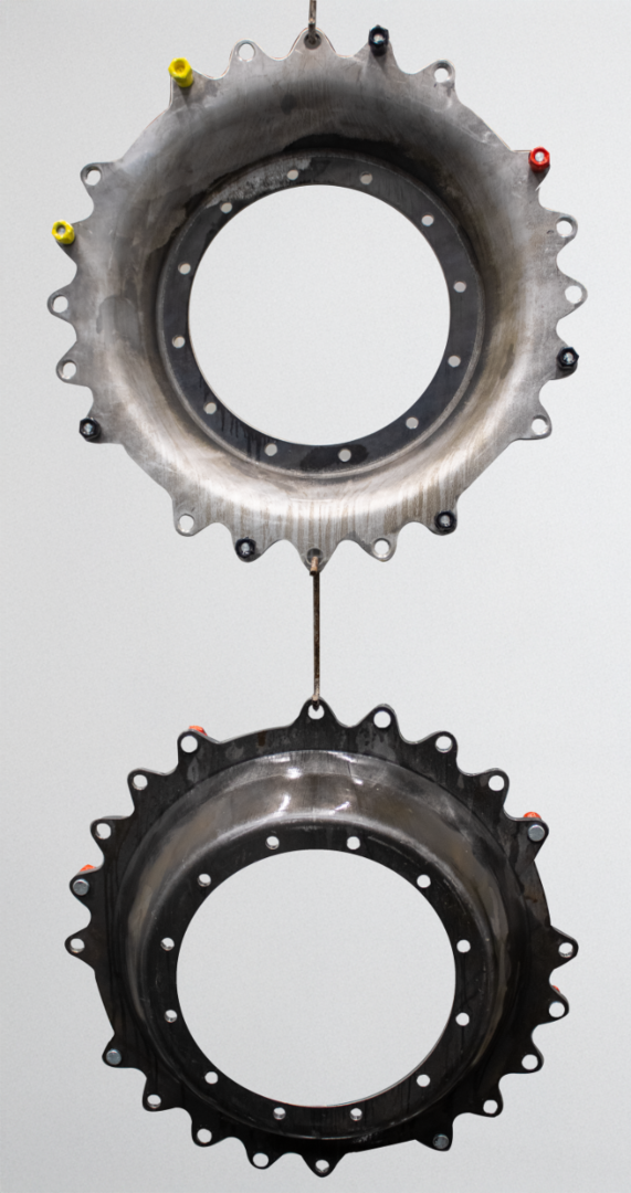 Cleaner OV before and after