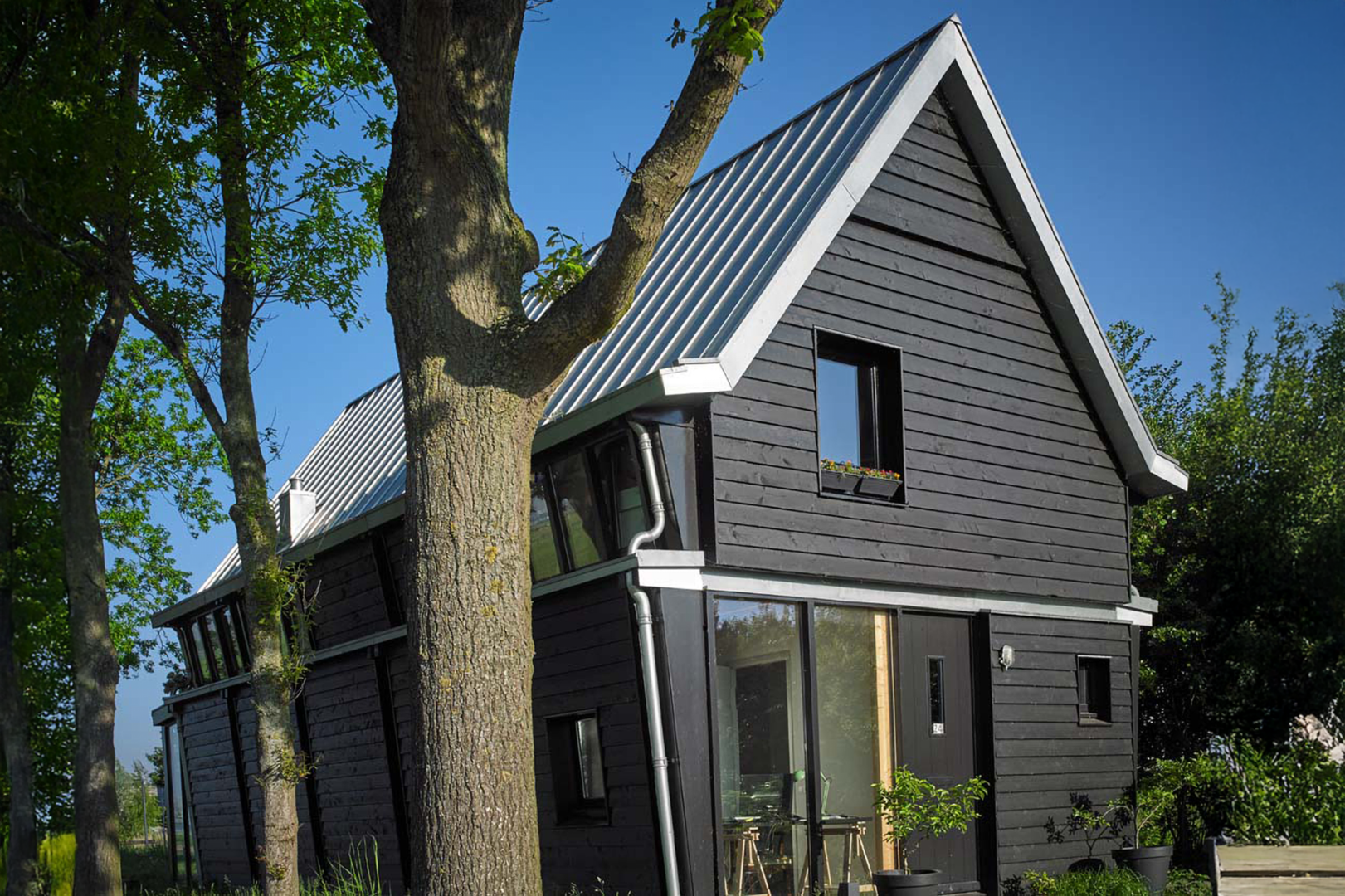 RHEINZINK hemelwaterafvoersysteem en goten