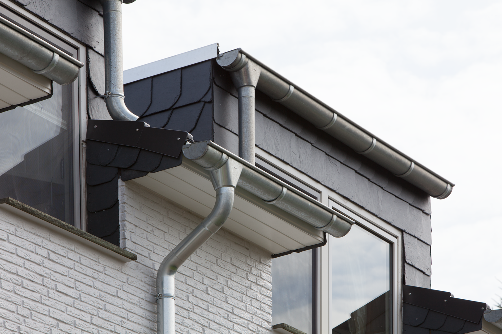 RHEINZINK hemelwaterafvoersysteem en goten