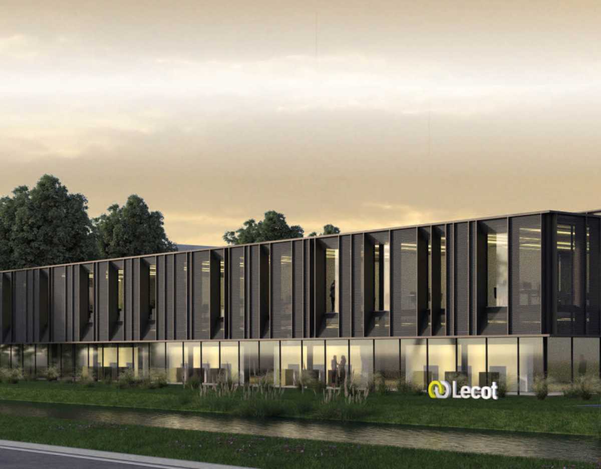 Een opvallend en hedendaags volume dat zowel functioneel als architecturaal sterk is uitgewerkt Een opvallend en hedendaags volume dat zowel functioneel als architecturaal sterk is uitgewerkt
