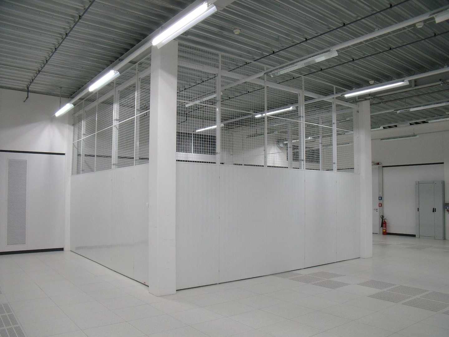 Hekken in een datacenter Hekken in een datacenter