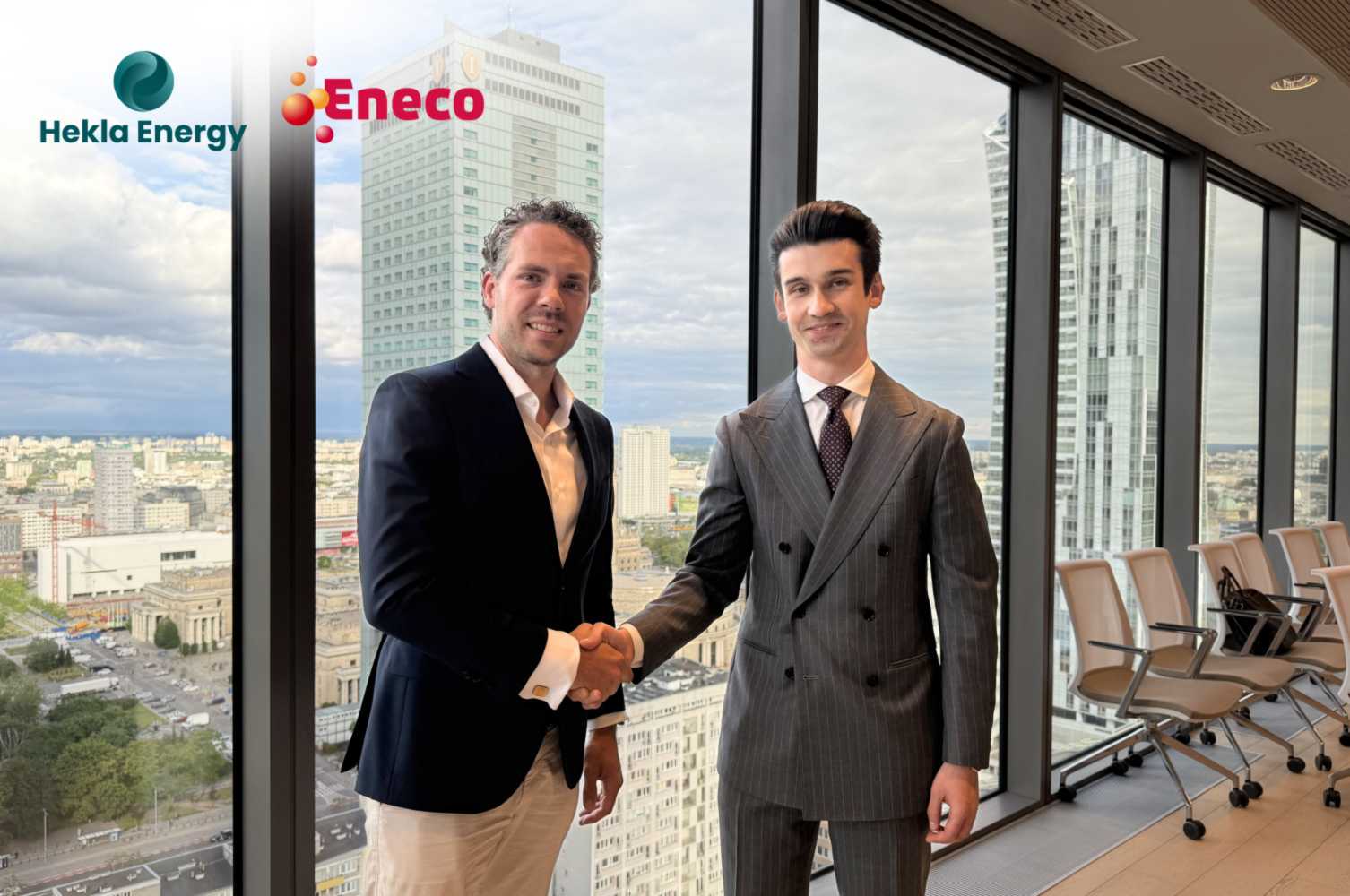 Eneco neemt meerderheidsbelang in Hekla Energy en treedt toe tot de Poolse markt voor duurzame energie