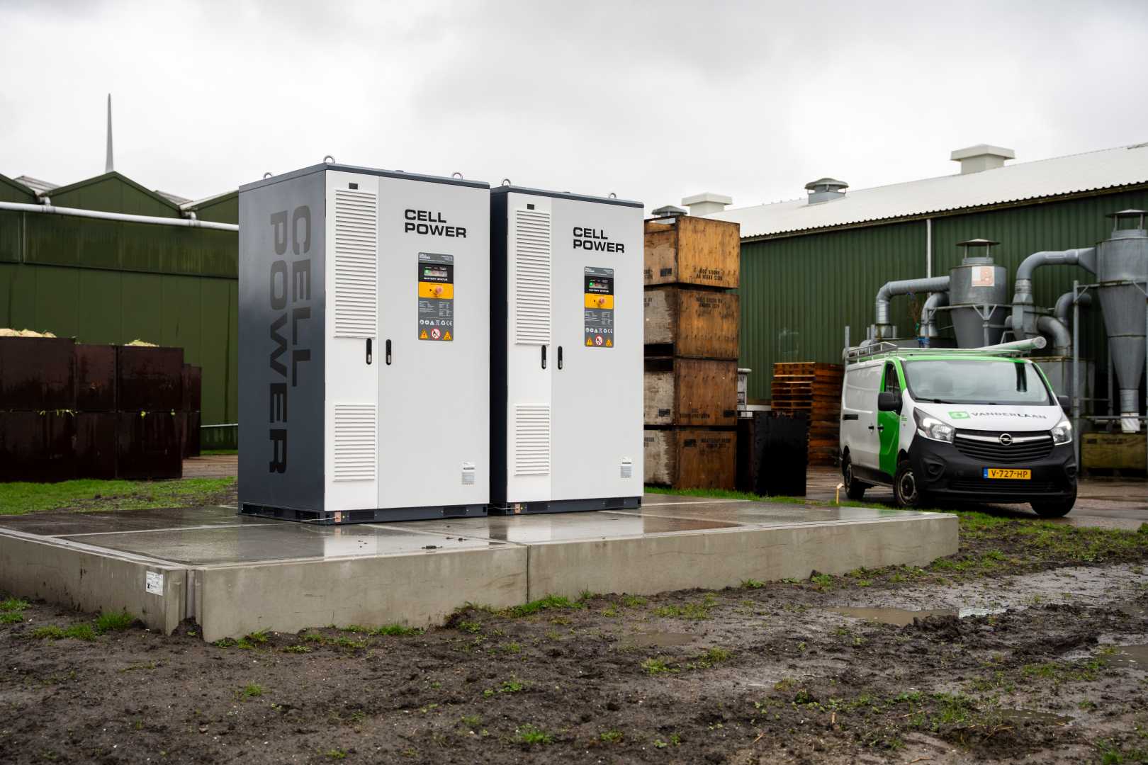 Tulpenkweker benut zonne-energie slimmer met batterijopslag en sturing