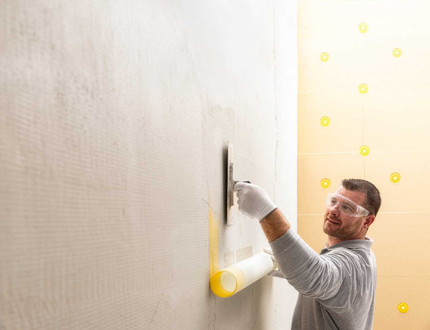 Biobased isolatie in combinatie met een cementvrije mortel Biobased isolatie in combinatie met een cementvrije mortel