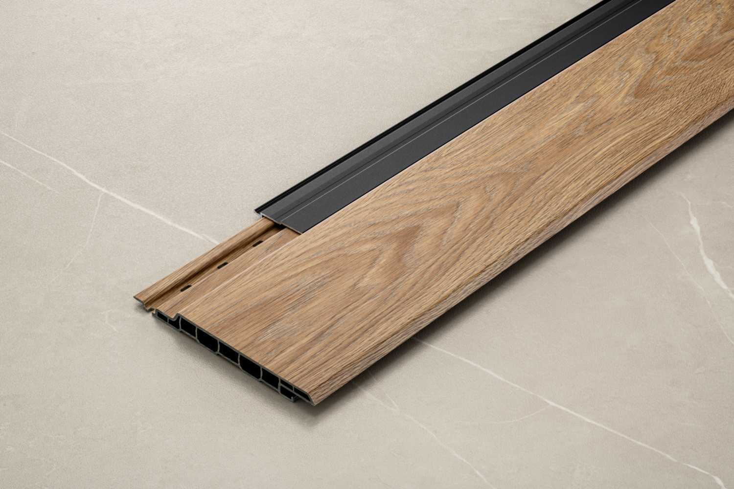 Een moderne open gevel look met Keralit Shadowline Een moderne open gevel look met Keralit Shadowline