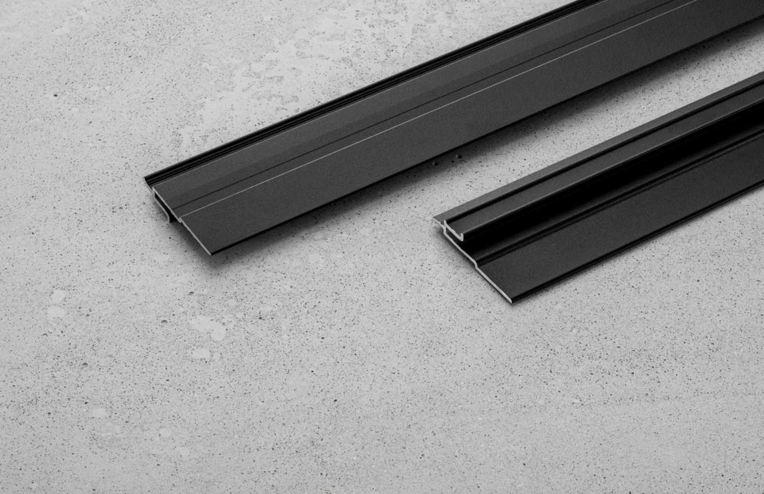 Een moderne open gevel look met Keralit Shadowline Een moderne open gevel look met Keralit Shadowline