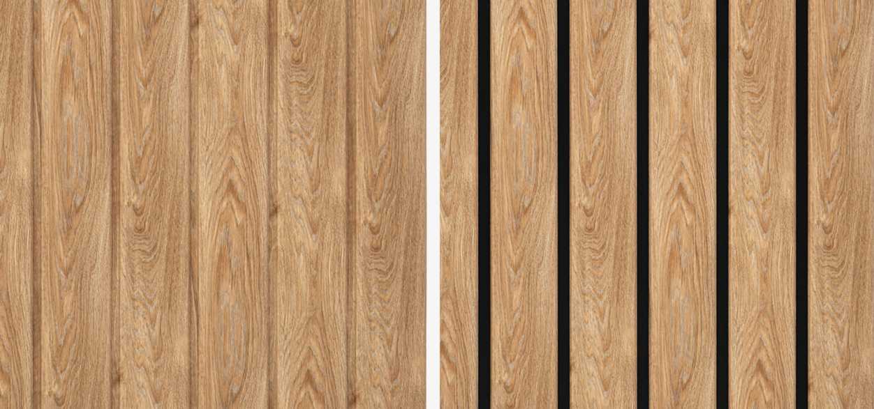 Keralit shadowline panelen verticaal Keralit shadowline panelen verticaal
