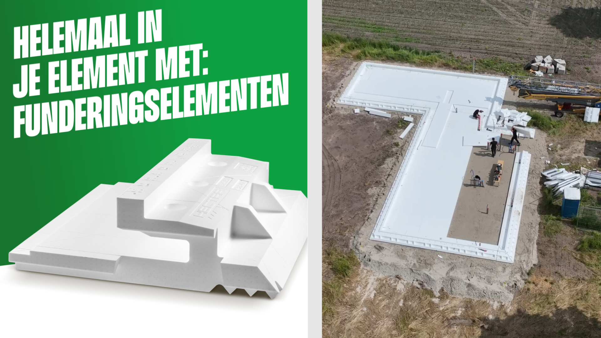 Helemaal in je element met funderingselementen