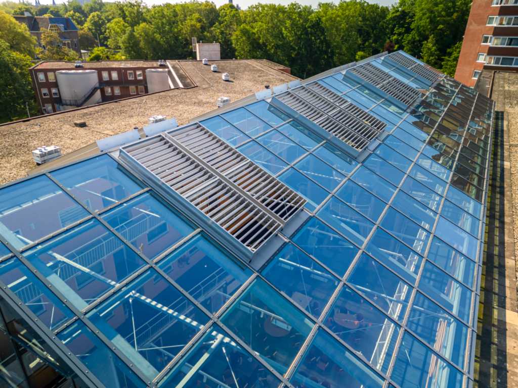 Hof ter veste Middelburg dak met ventilatie