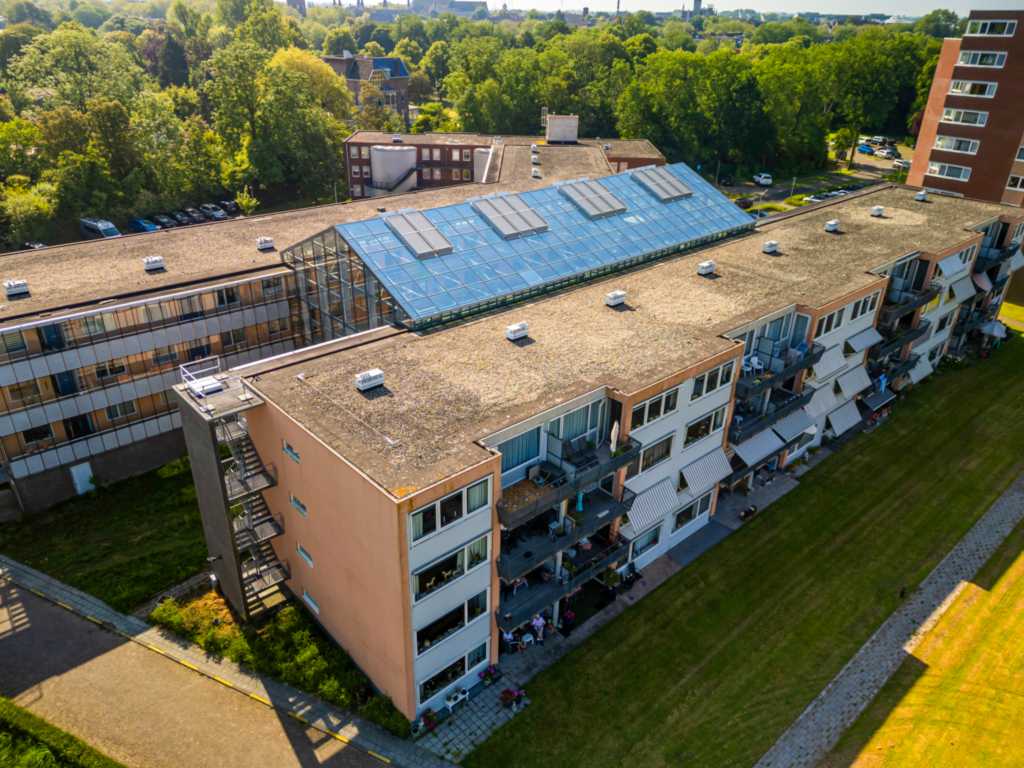 Hof ter Veste Middelburg vogelvlucht