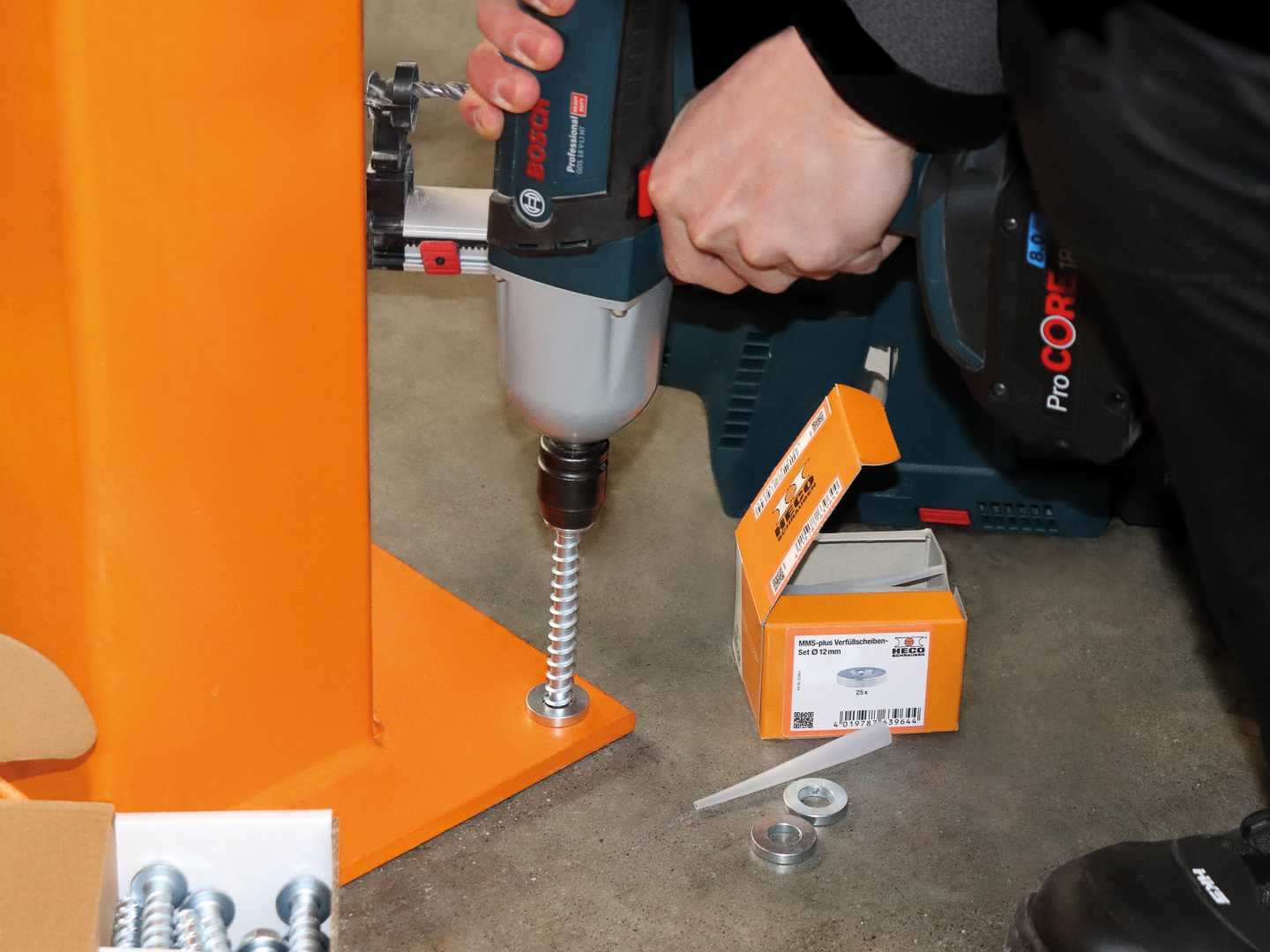 Het MULTI-MONTI-plus seismische pakket van HECO is een seismisch geteste en C1- en C2- gecertificeerde bevestigingsoplossing voor aardbevingsgevoelige gebieden. 