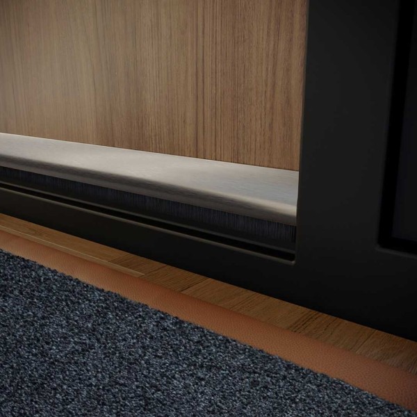 RiZZ B.V. - Door-line® | NBD Nederlandse Bouwdocumentatie RVS deurtochtstrip
